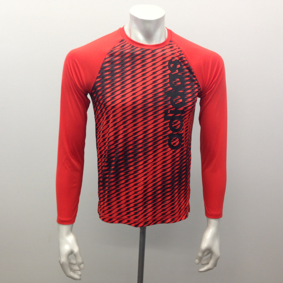 adidas Other - Adidas Boys Large 14/16 Long Sleeve Orange /Black